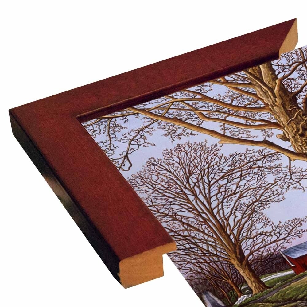 Amish Farm-THEWIN16506 Print 23.75"x32.25" by Thelma Winter