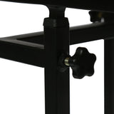 Amlin Modern Industrial Handcrafted Wooden Multi-Purpose Adjustable Height C-Shaped Side Table by Christopher Knight Home