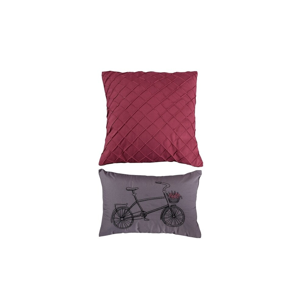 Modern Threads Chateau 5-Piece Reversible Quilted Coverlet Set