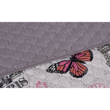 Modern Threads Chateau 5-Piece Reversible Quilted Coverlet Set