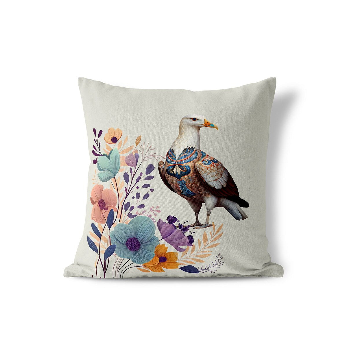 Albatros Throw Pillow Cover