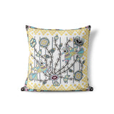 Aquatic Peacock Indoor / Outdoor Throw Pillow Cover