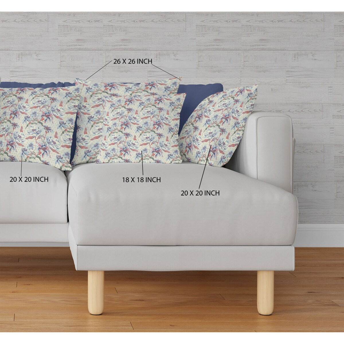 Amrita Sen Roses Sprayed Stars Suede Blown and Closed Pillow