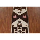 Anatolian Turkish Runner Rug Hallway Handmade Wool Carpet - 3'2"x 10'1"