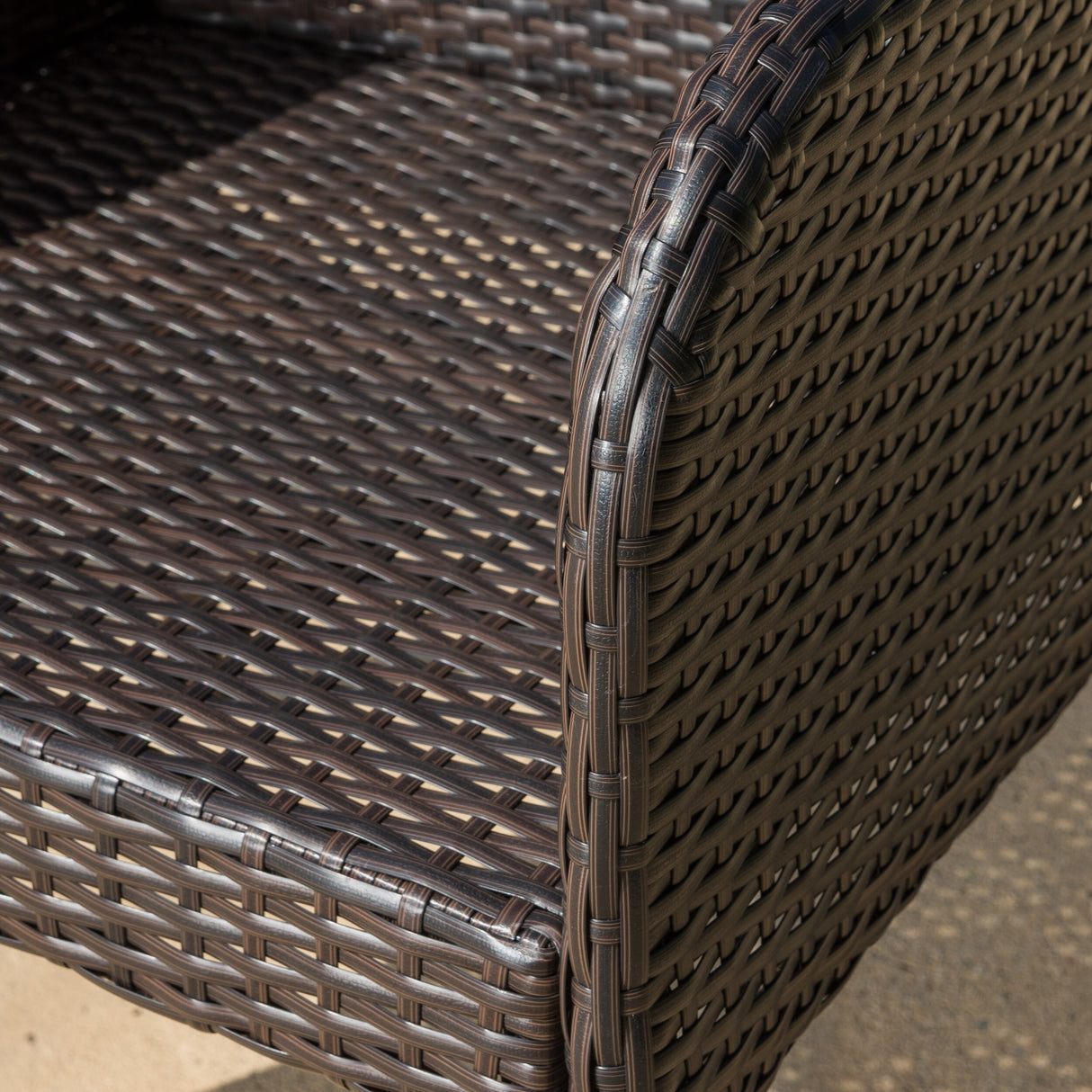 Anaya Outdoor Wicker Dining Chair (Set of 2) by Christopher Knight Home - N/A