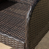 Anaya Outdoor Wicker Dining Chair (Set of 2) by Christopher Knight Home - N/A