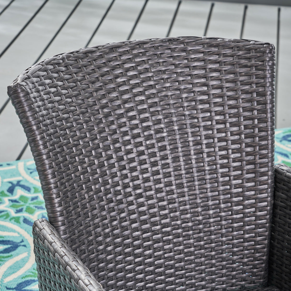 Anaya Outdoor Wicker Dining Chair (Set of 2) by Christopher Knight Home - N/A