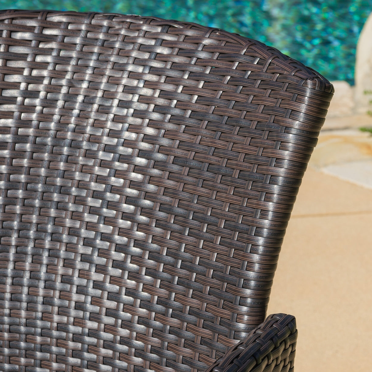 Anaya Outdoor Wicker Dining Chair (Set of 2) by Christopher Knight Home - N/A