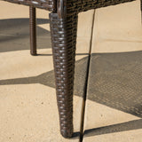 Anaya Outdoor Wicker Dining Chair (Set of 2) by Christopher Knight Home - N/A