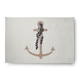 Anchor and Rope Nautical Indoor/Outdoor Rug