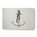 Anchor and Rope Nautical Indoor/Outdoor Rug