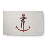 Anchor and Rope Nautical Indoor/Outdoor Rug