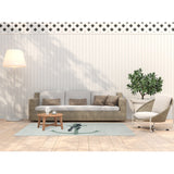 Anchor and Rope Nautical Indoor/Outdoor Rug