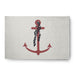 Anchor and Rope Nautical Indoor/Outdoor Rug