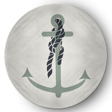 Anchor and Rope Nautical Indoor/Outdoor Rug