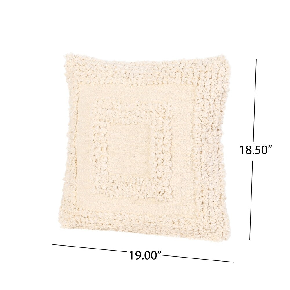 Ancona Boho Cotton Throw Pillow by Christopher Knight Home