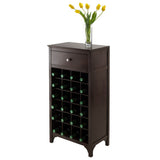 Ancona Wine Cabinet, Espresso
