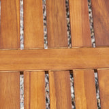Andora Outdoor Cushioned Acacia Loveseat w/ Coffee Table by Christopher Knight Home