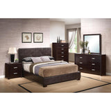 Andrew Button 5-piece Bedroom Set - Cappuccino