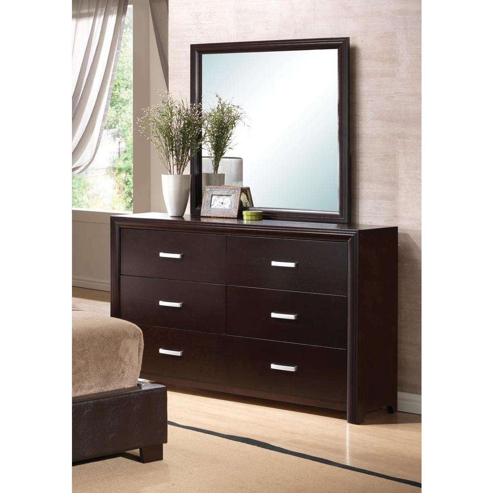 Andrew Button 5-piece Bedroom Set - Cappuccino