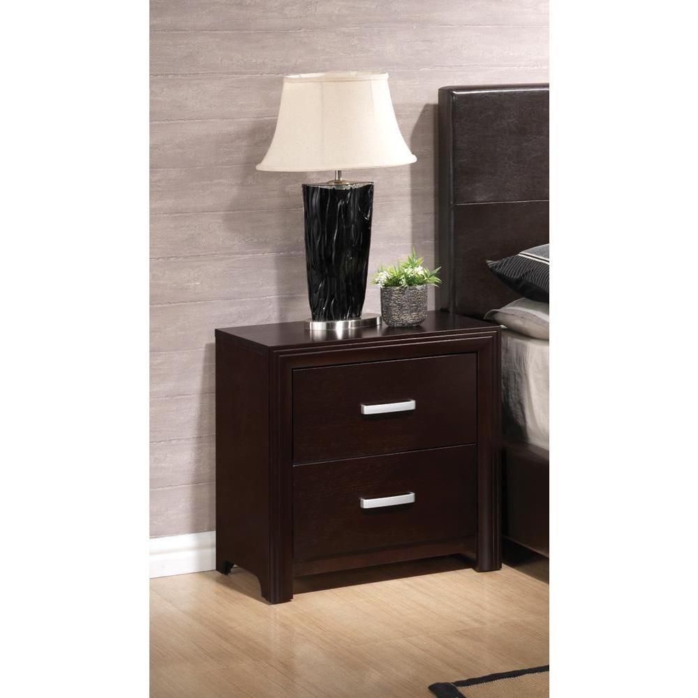 Andrew Button 5-piece Bedroom Set - Cappuccino