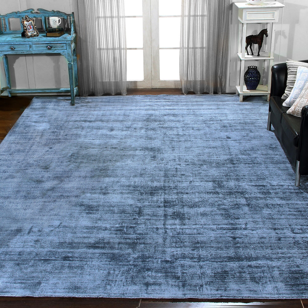 Andrew Indigo 9x12 Neo Rug - 9' X 12 ' Rectangle - 9' X 12 ' Rectangle