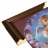 Angel Of Roses-TRIREI79294 Framed Print 23.75"x23" by Tricia Reilly-Matthews