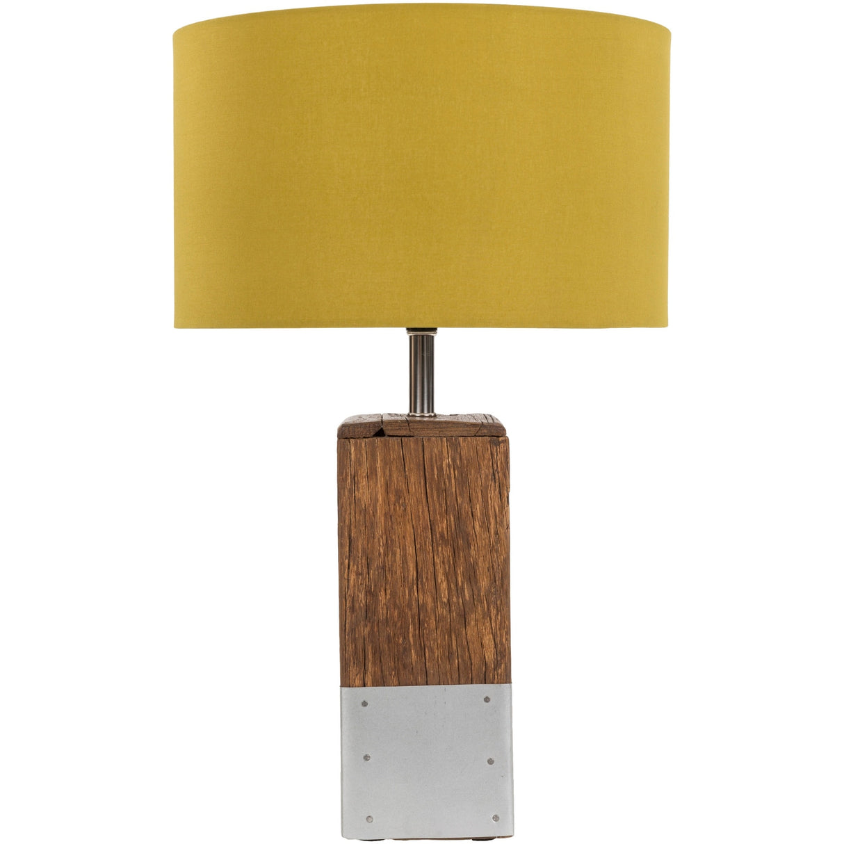 Anger Natural Finish Wood Base Table Lamp