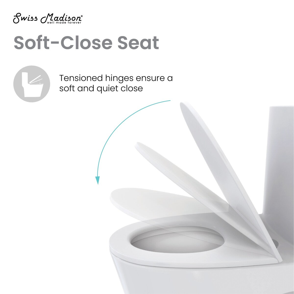 Angers One Piece Elongated Toilet Dual Vortex Flush 1.1/1.6 Gpf With 10" Rough In - 27" x 15.15" 31.2"