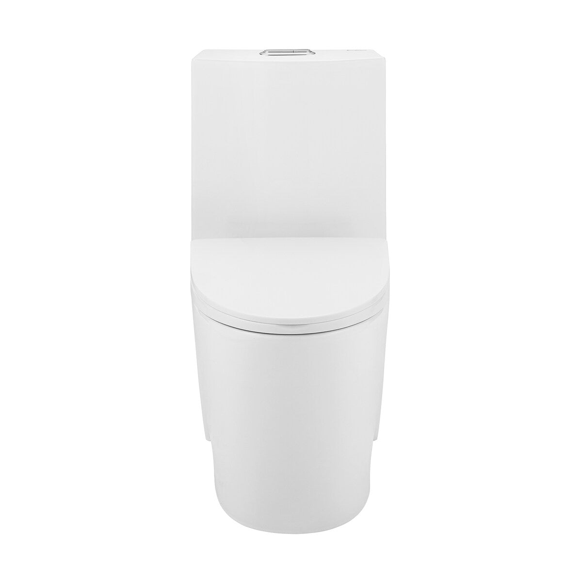 Angers One Piece Elongated Toilet Dual Vortex Flush 1.1/1.6 Gpf With 10" Rough In - 27" x 15.15" 31.2"