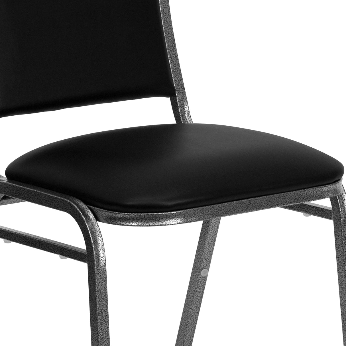 Angled Back Stacking Banquet Chair in Vinyl