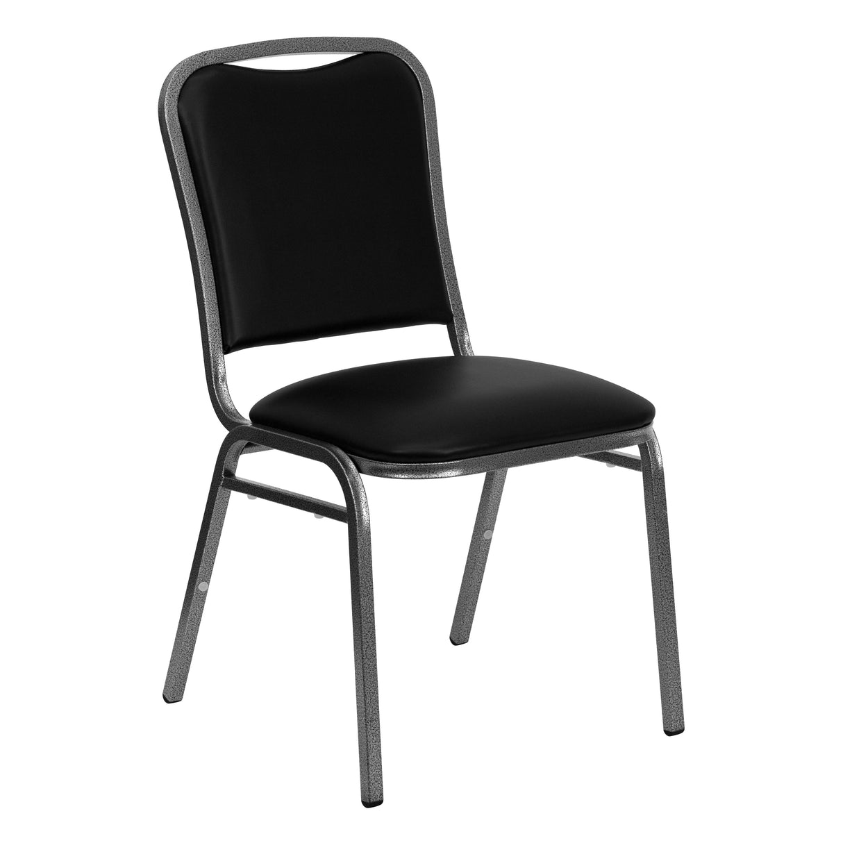 Angled Back Stacking Banquet Chair in Vinyl