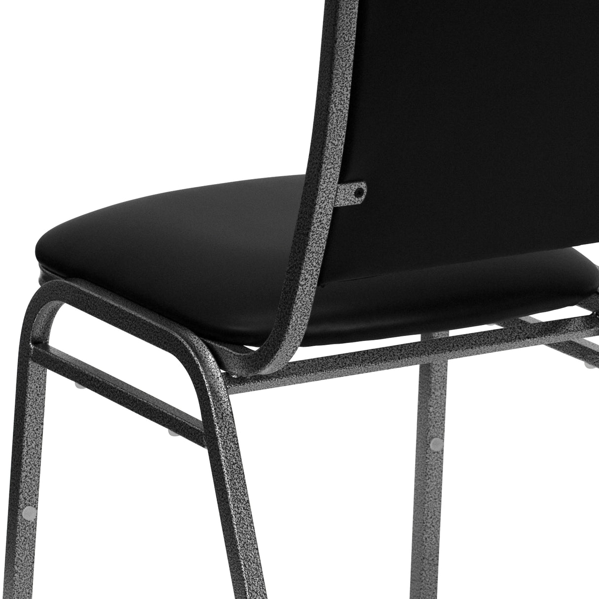 Angled Back Stacking Banquet Chair in Vinyl