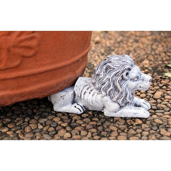 Animated Poly Resin Lion Shaped Pot Feet/Planter Risers