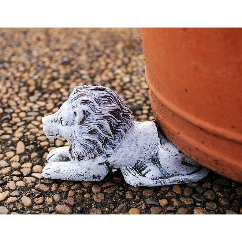 Animated Poly Resin Lion Shaped Pot Feet/Planter Risers