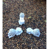 Animated Poly Resin Lion Shaped Pot Feet/Planter Risers