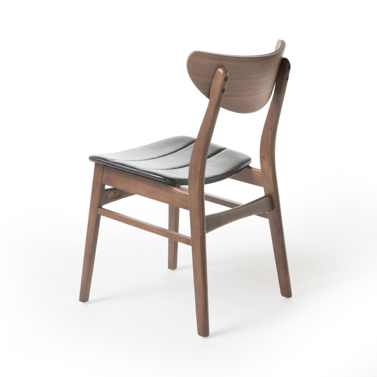 Anise Faux Leather and Rubberwood Dining Chair (Set of 2) by Christopher Knight Home