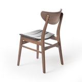 Anise Faux Leather and Rubberwood Dining Chair (Set of 2) by Christopher Knight Home