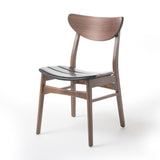 Anise Faux Leather and Rubberwood Dining Chair (Set of 2) by Christopher Knight Home