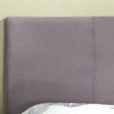 Anita II Contemporary Grey Fabric Platform Bed