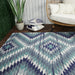 Anita Modern Aztec Trellis Pattern Indoor/ Outdoor Area Rug
