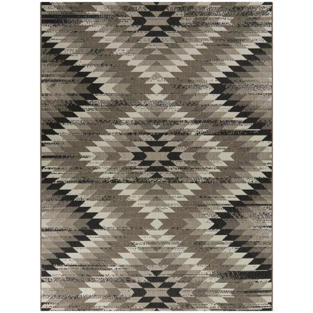 Anita Modern Aztec Trellis Pattern Indoor/ Outdoor Area Rug