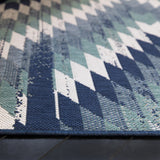 Anita Modern Aztec Trellis Pattern Indoor/ Outdoor Area Rug