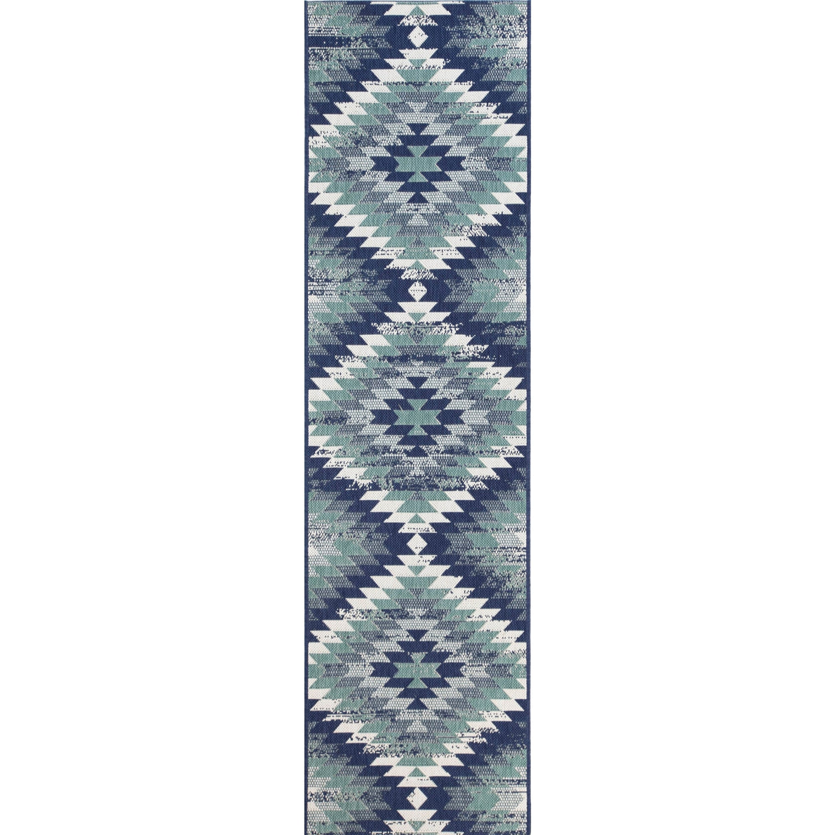 Anita Modern Aztec Trellis Pattern Indoor/ Outdoor Area Rug