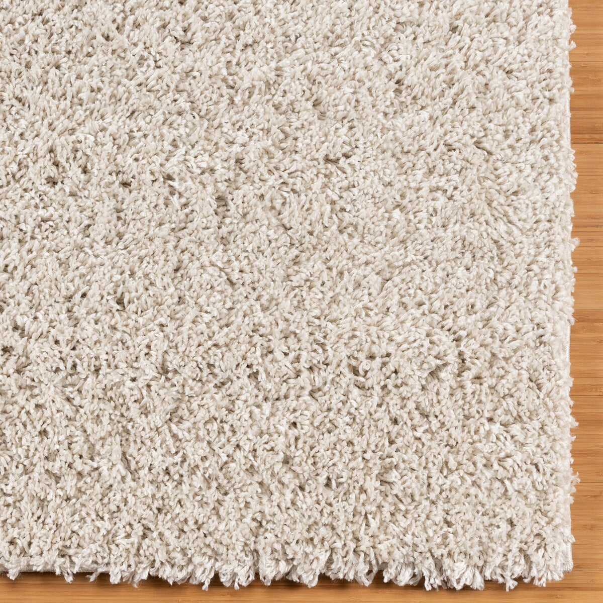 Gertmenian Anjou Solid Ivory Thick Plush Shag Area Rug