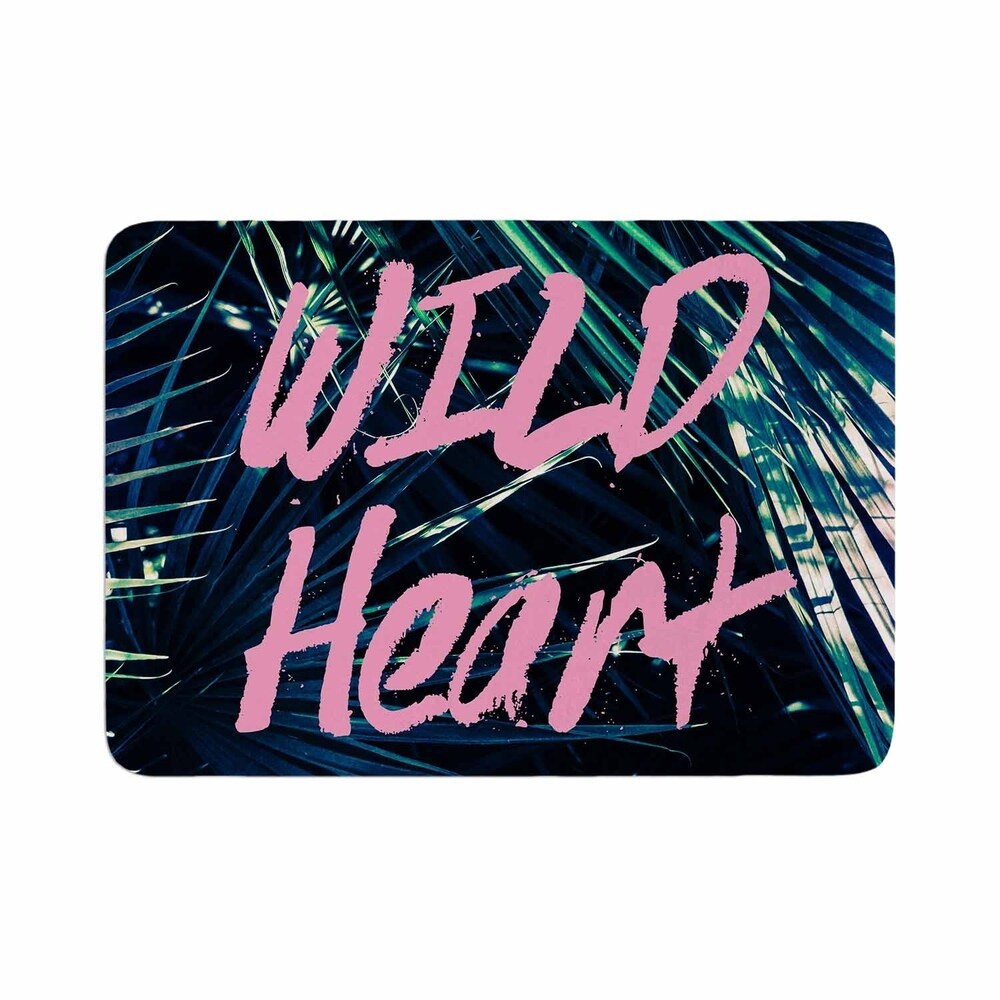Ann Barnes "Wild Heart I" Memory Foam Bath Mat