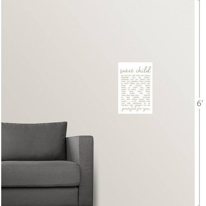 "Sweet Child Letter" Poster Print