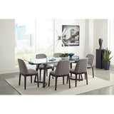 Annapolis Espresso and Grey Dining Chairs (Set of 2)