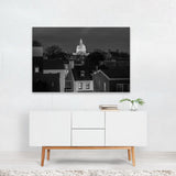 Annapolis Maryland Photography Black White Cityscape Art Print/Poster