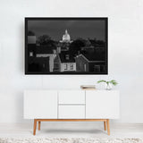 Annapolis Maryland Photography Black White Cityscape Art Print/Poster